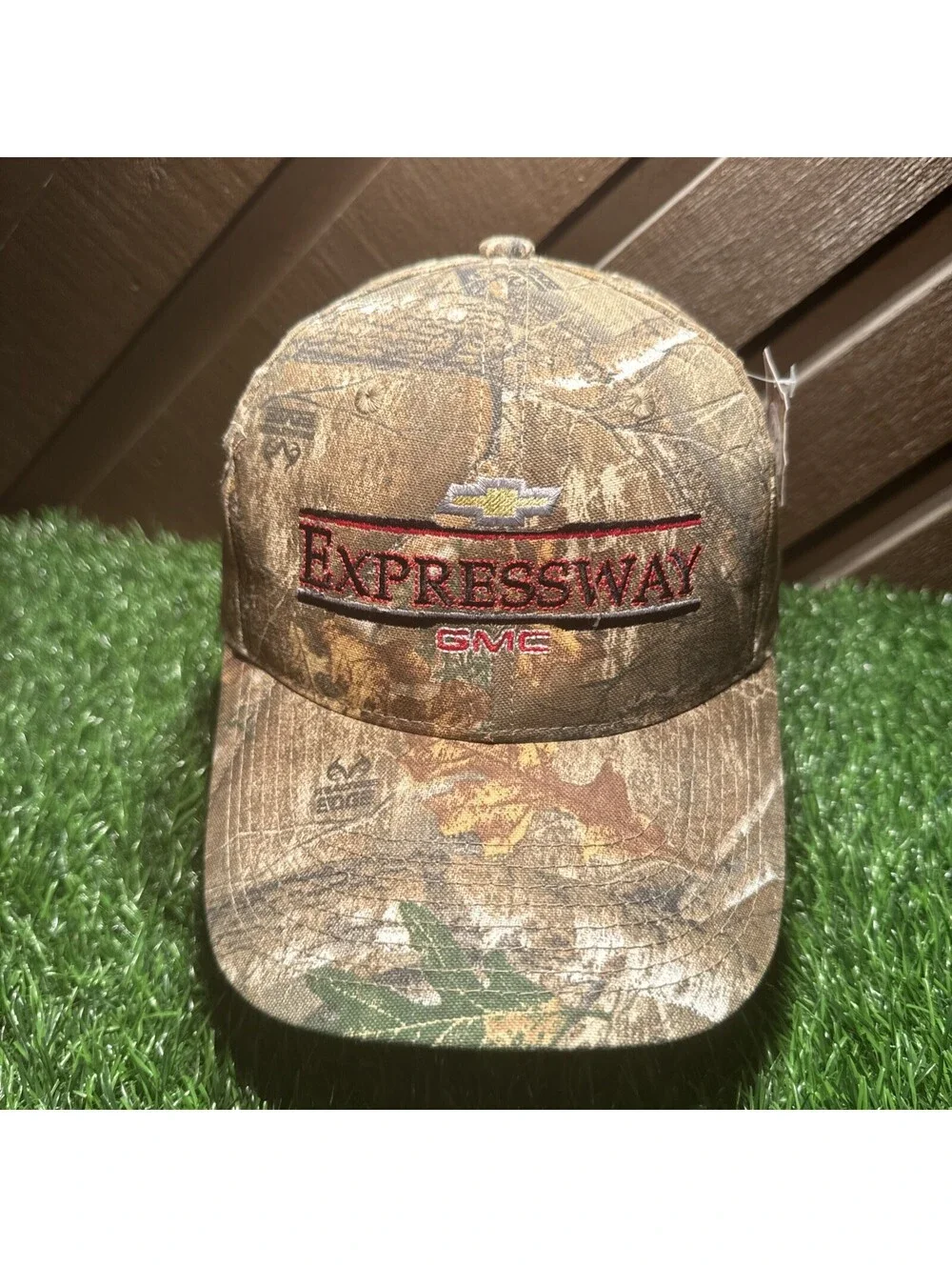 NWT Chevy GMC Expressway Dealership Hat StrapBack Realtree Edge Camo